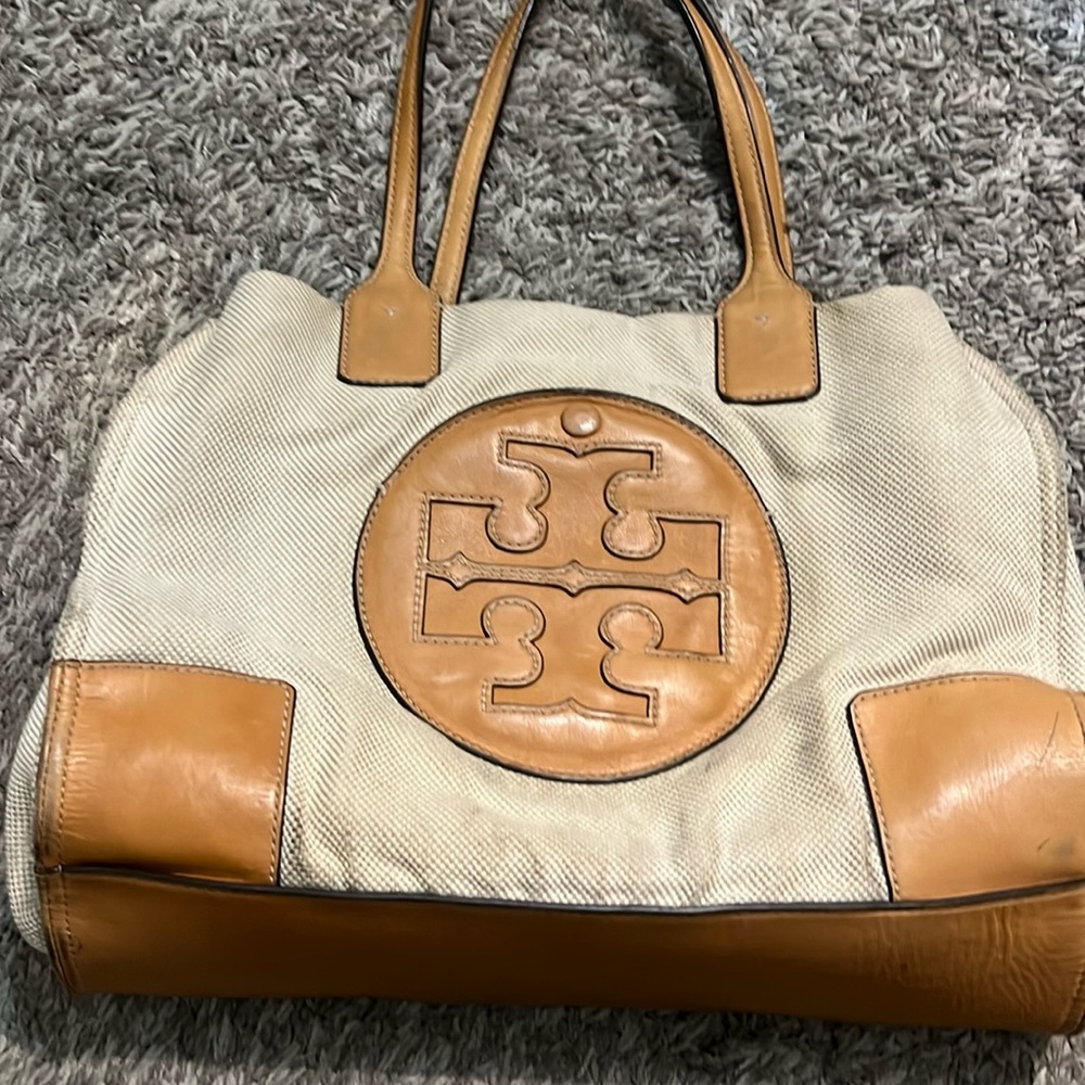Tory Burch Canvas Tote Bag